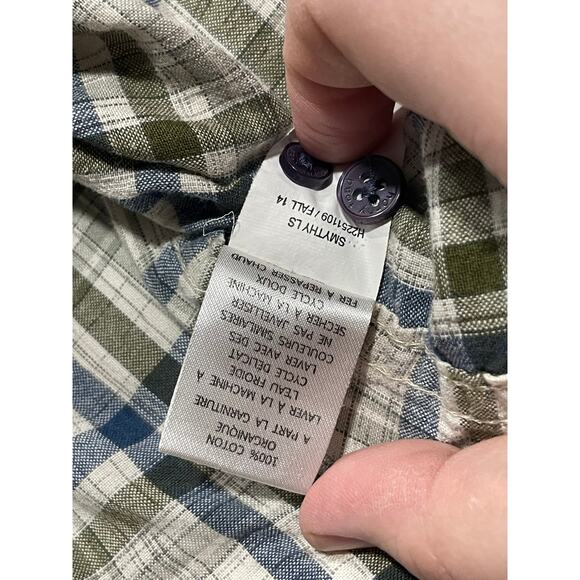 Horny Toad & Co Casual Button Down Shirt Plaid Mens Size XL 100% Organic Cotton - Picture 8 of 9